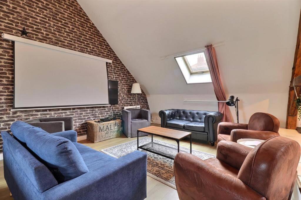 Grand Loft Proche Lille Centre Appartement Buitenkant foto