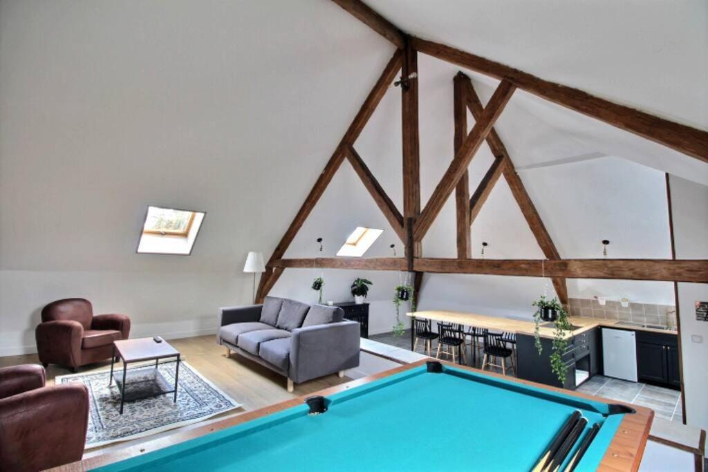 Grand Loft Proche Lille Centre Appartement Buitenkant foto