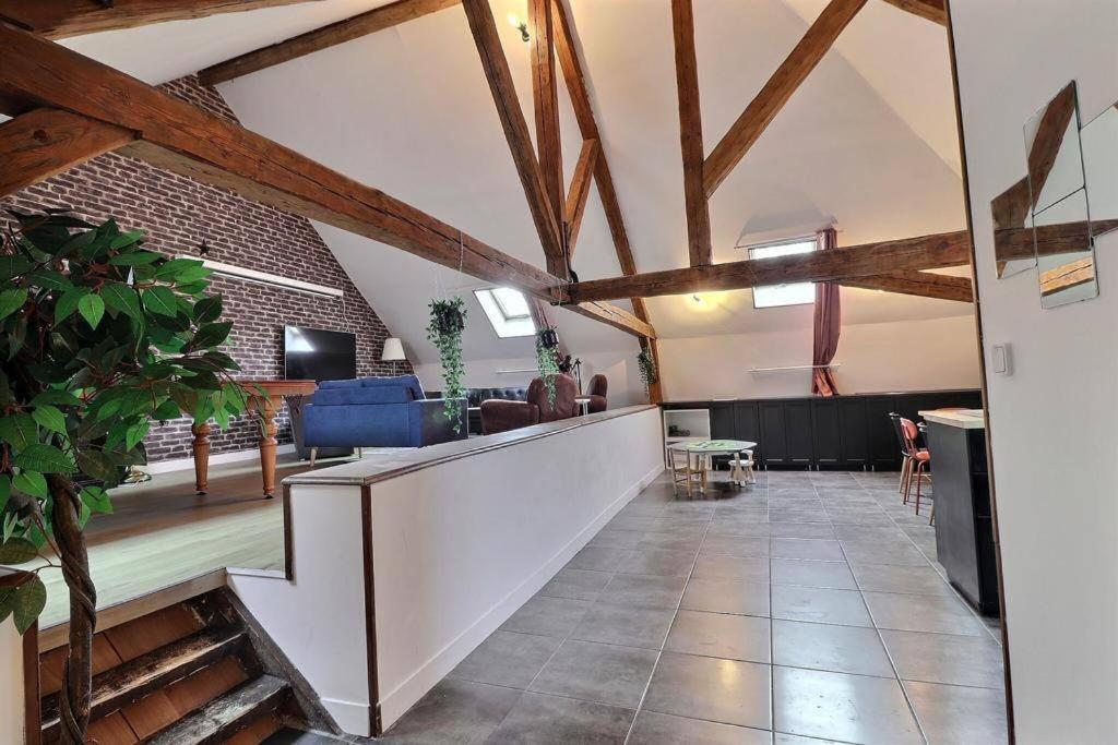 Grand Loft Proche Lille Centre Appartement Buitenkant foto