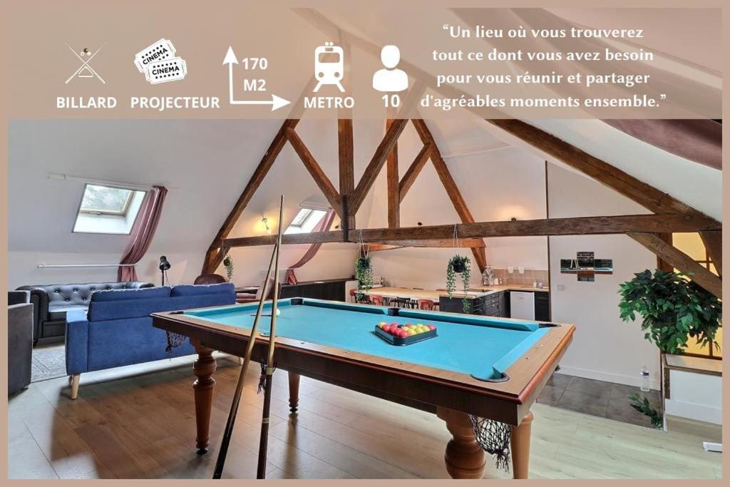 Grand Loft Proche Lille Centre Appartement Buitenkant foto